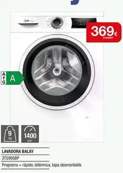 Milar Balay - lavadora oferta