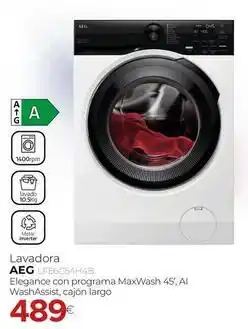 Tien 21 Aeg - lavadora lfe6g54h4b oferta