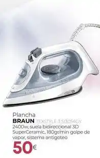 Tien 21 Braun - plancha texstyle 3 si3054gy oferta