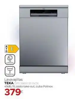Tien 21 Teka - lavavajillas dfs 26650 ss inox oferta