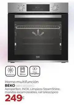 Tien 21 Beko - horno multifuncion oferta