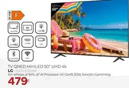 Tien 21 Lg - tv qned miniled 50 uhd 4k 50qned72b6b oferta