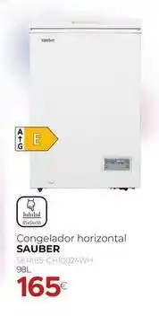 Tien 21 Sauber - congelador horizontal oferta