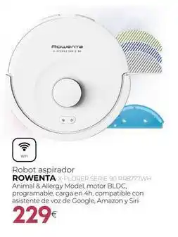 Tien 21 Rowenta - robot aspirador oferta