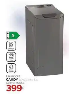 Tien 21 Candy - lavadora tcas274tmr5-s oferta