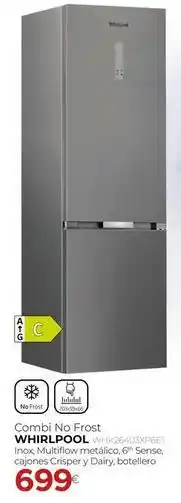 Tien 21 Whirlpool - combi no frost oferta