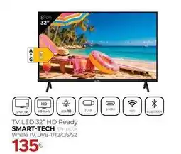 Tien 21 Smart-tech - tv led 32 hd 32hh01k oferta