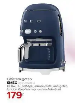 Tien 21 Smeg - cafetera goteo oferta
