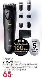 Tien 21 Braun - barbero oferta