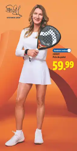 Lidl CRIVIT Pala de pádel oferta