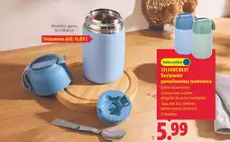 Lidl SILVERCREST Recipiente portalimentos isotérmico oferta