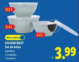 Lidl SILVERCREST Set de boles oferta