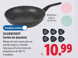 Lidl SILVERCREST Sartén de aluminio oferta