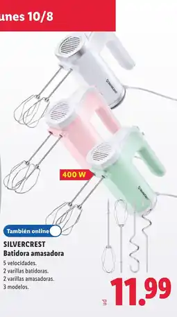 Lidl SILVERCREST Batidora amasadora oferta
