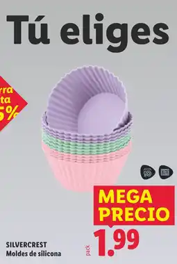 Lidl SILVERCREST Moldes de silicona oferta
