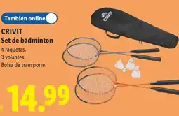 Lidl CRIVIT Set de bádminton oferta