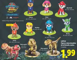 Lidl LUPILU Figuras coleccionables de la Patrulla canina oferta