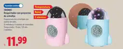 Lidl TRONIC Despertador con proyector de estrellas oferta