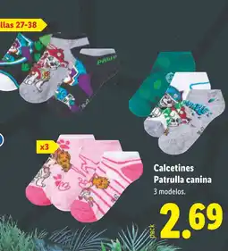 Lidl Calcetines Patrulla canina oferta