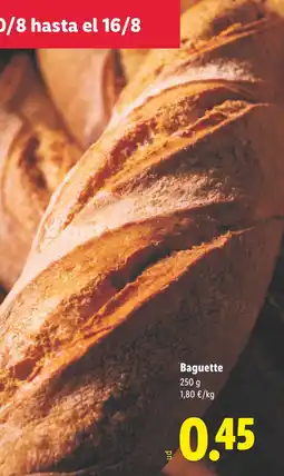 Lidl Baguette oferta