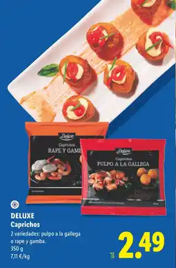 Lidl DELUXE Caprichos oferta