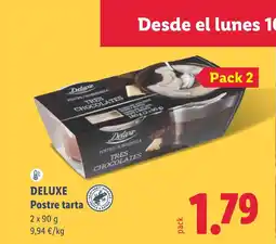 Lidl DELUXE Postre tarta oferta