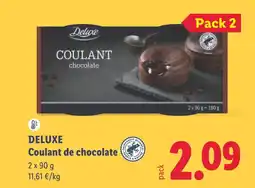Lidl DELUXE Coulant de chocolate oferta