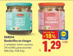 Lidl BARESA Banderillas en vinagre oferta