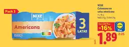 Lidl NIXE Calamares en salsa americana oferta