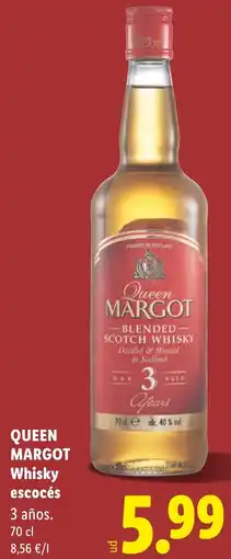 Lidl QUEEN MARGOT Whisky escocés oferta