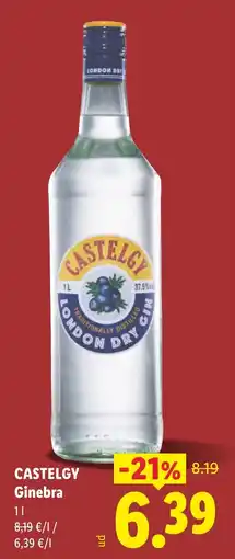 Lidl CASTELGY Ginebra oferta
