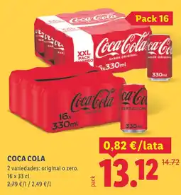 Lidl COCA COLA oferta