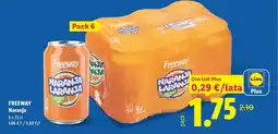 Lidl FREEWAY Naranja oferta
