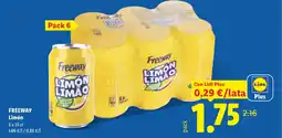 Lidl FREEWAY Limón oferta