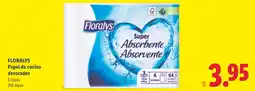 Lidl FLORALYS Papel de cocina decorados oferta