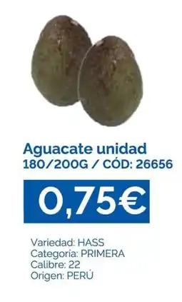 Dialsur Cash & Carry Aguacate unidad oferta