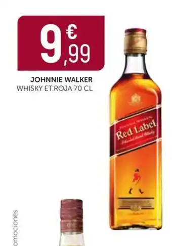 JOHNNIE WALKER Whisky et roja