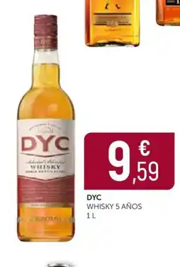Comerco Cash & Carry DYC Whisky 5 años oferta