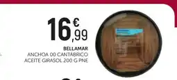 Comerco Cash & Carry BELLAMAR Anchoa 00 cantabrico aceite girasol oferta