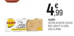 Comerco Cash & Carry ALBO Atún aceite oliva ro-100 p-3 uds oferta