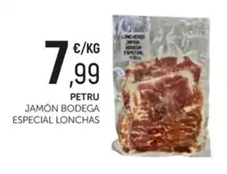 Comerco Cash & Carry PETRU Jamón bodega especial lonchas oferta
