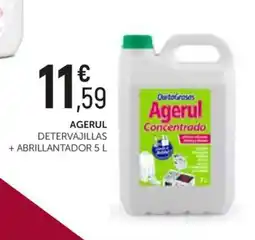 Comerco Cash & Carry AGERUL Detervajillas + abrillantador oferta