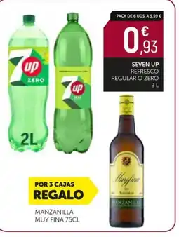 Comerco Cash & Carry SEVEN UP Refresco regular o zero oferta