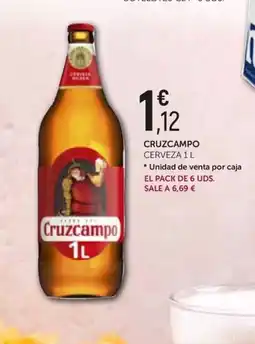 Comerco Cash & Carry CRUZCAMPO Cerveza oferta