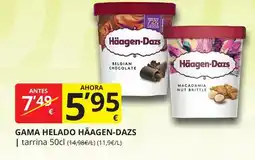 Supermercados MAS HÄAGEN-DAZS Gama helado oferta