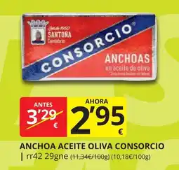 Supermercados MAS CONSORCIO Anchoa aceite oliva oferta