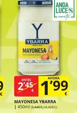 Supermercados MAS YBARRA Mayonesa oferta