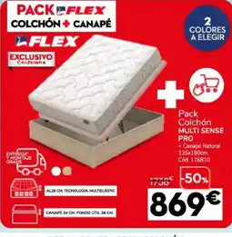 Conforama MULTI SENSE Pack Colchón oferta
