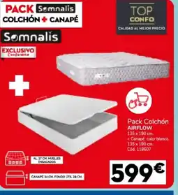Conforama AIRFLOW Pack Colchón oferta