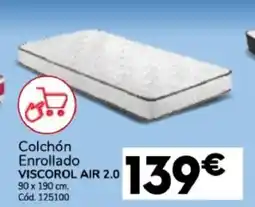 Conforama VISCOROL AIR 2.0 Colchón Enrollado oferta